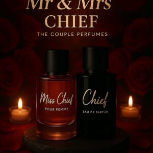 mr & mrs chief – premium couple perfume set by al momin fragrances | long lasting his & her scents (50ml x 2)