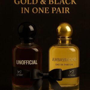 unofficial & ambassador – premium unisex perfume pair by al momin fragrances | fresh citrus & warm aromatic notes (50 ml × 2)